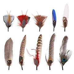 10pcs hat feathers for sale  Delivered anywhere in UK