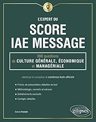 Expert score iae d'occasion  Livré partout en France