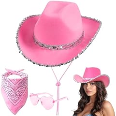Aomig cappello cowboy usato  Spedito ovunque in Italia 