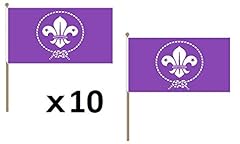 Drapeau scouts violet d'occasion  Livré partout en France