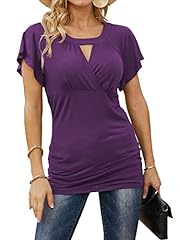 Ninedaily purple tunic for sale  Delivered anywhere in USA 