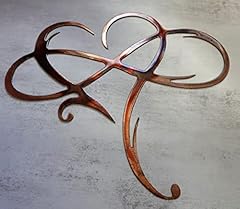 Infinity heart metal for sale  Delivered anywhere in USA 