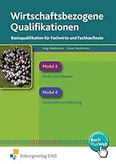 Wirtschaftsbezogene qualifikat gebraucht kaufen  Wird an jeden Ort in Deutschland