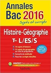 Annales 2016 histoire d'occasion  Livré partout en France