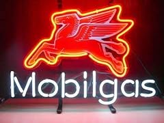 HOLTEEZ Beer Bar 14inx10in Mobil Gas Mobilgas Flying for sale  Delivered anywhere in Canada
