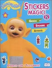Stickers magici. teletubbies. usato  Spedito ovunque in Italia 