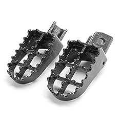 Black foot pegs for sale  Delivered anywhere in USA 