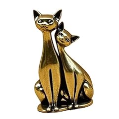 Scultura miniatura ottone usato  Spedito ovunque in Italia 