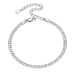 Silver curb chain for sale  Delivered anywhere in UK