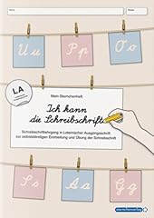 Schreibschrift schreiblehrgang gebraucht kaufen  Wird an jeden Ort in Deutschland