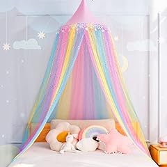 Rainbow bed canopy for sale  Delivered anywhere in USA 