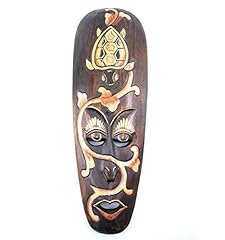 Maschera africana legno usato  Spedito ovunque in Italia 