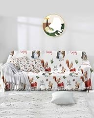 Christmas sofa cover for sale  Delivered anywhere in USA 