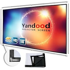 Foldable projector screen for sale  Delivered anywhere in USA 