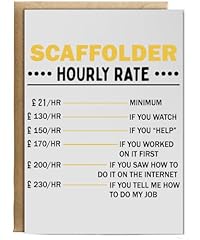 Hippowarehouse scaffolder hour for sale  Delivered anywhere in UK