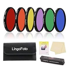 Lingofoto 6pcs round for sale  Delivered anywhere in USA 