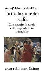 Traduzione dei realia usato  Spedito ovunque in Italia 