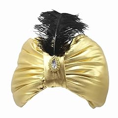 Aovna golden turban for sale  Delivered anywhere in UK