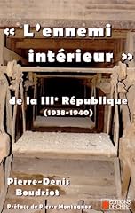 Ennemi intérieur iiie d'occasion  Livré partout en France