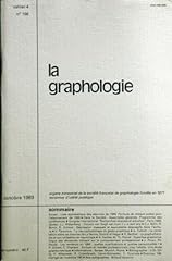 Graphologie 196 1989 d'occasion  Livré partout en France