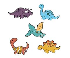 Cartoon dinosaur enamel for sale  Delivered anywhere in UK