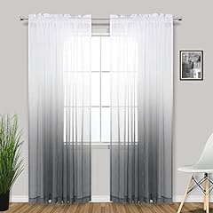 Grey curtains inch for sale  Delivered anywhere in USA 