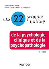 Grandes notions psychologie d'occasion  Livré partout en France