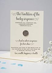 Bride sixpence coin for sale  Delivered anywhere in UK