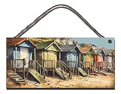 Wooden sign beach for sale  Delivered anywhere in UK