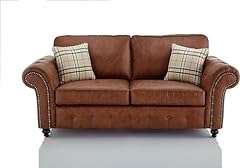 Brown faux leather for sale  Delivered anywhere in UK