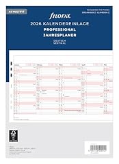Filofax professional jahrespl gebraucht kaufen  Wird an jeden Ort in Deutschland