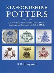 Staffordshire potters 1781 for sale  Delivered anywhere in UK