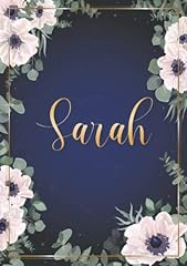 Sarah notizbuch personalisiert gebraucht kaufen  Wird an jeden Ort in Deutschland