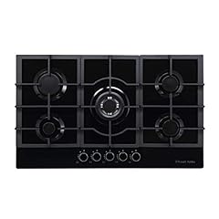 Used, Russell Hobbs RH86GH702DS 5 Burner Gas Hob, Black for sale  Delivered anywhere in UK