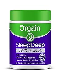Orgain sleepdeep melatonin for sale  Delivered anywhere in USA 