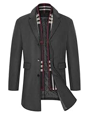 Tuopuda mens trench for sale  Delivered anywhere in UK