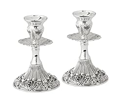 Silver plated candlesticks for sale  Delivered anywhere in USA 