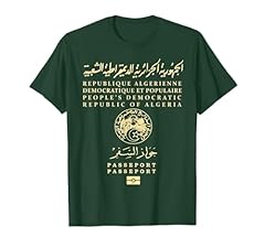 Tee shirt algerie d'occasion  Livré partout en France