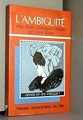Ambiguïté études historique d'occasion  Livré partout en Belgiqu