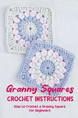 Granny squares crochet for sale  Delivered anywhere in UK