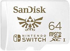 Sandisk 64gb zelda usato  Spedito ovunque in Italia 