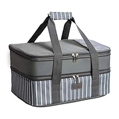 Casserole carrier expandable for sale  Delivered anywhere in USA 