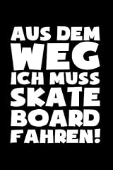 Skateboard fahren notizbuch gebraucht kaufen  Wird an jeden Ort in Deutschland