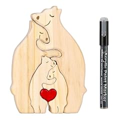 Holzkunstpuzzle bärenfamilie  gebraucht kaufen  Wird an jeden Ort in Deutschland