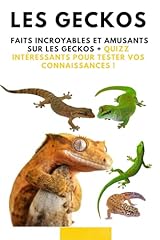 Geckos faits incroyables d'occasion  Livré partout en France