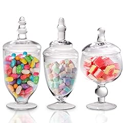 Candy jars clear for sale  Delivered anywhere in USA 