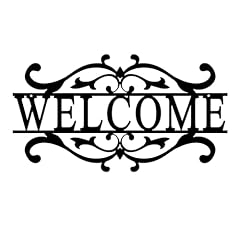 Ahys metal welcome for sale  Delivered anywhere in USA 