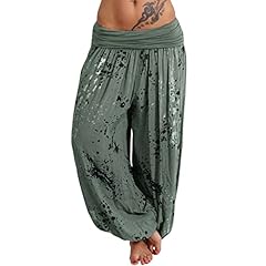 Pantaloni harem donna usato  Spedito ovunque in Italia 