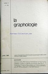 Graphologie 175 01 d'occasion  Livré partout en France