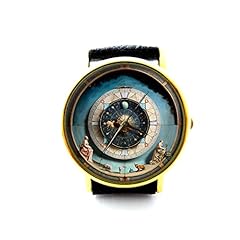 Zodiac leather watch for sale  Delivered anywhere in USA 